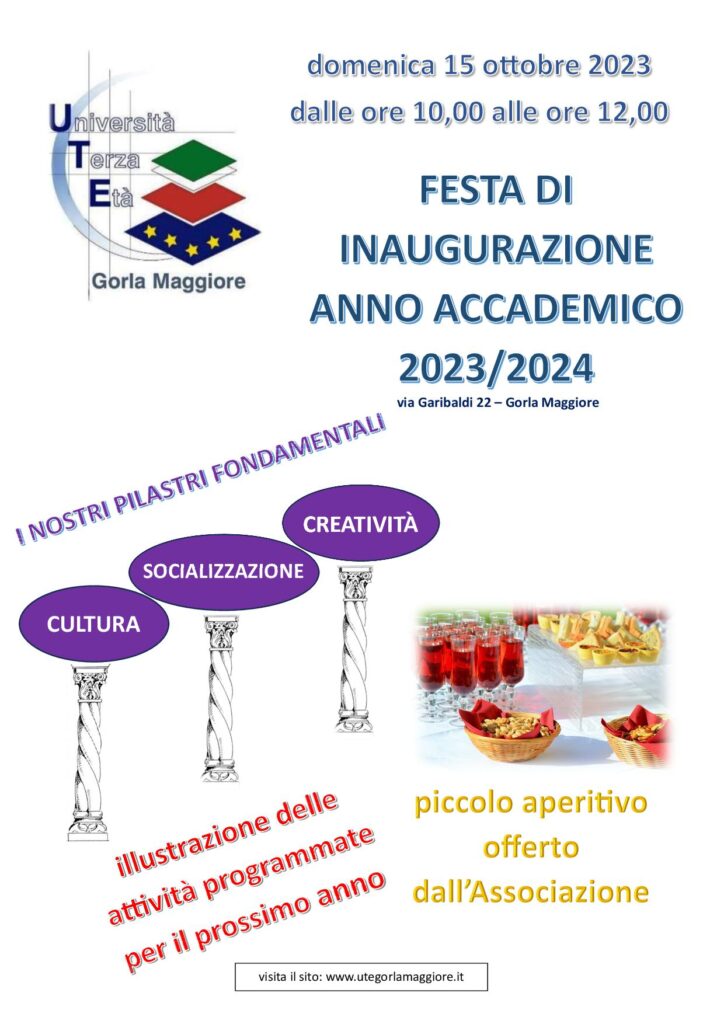 volantino inaugurazione